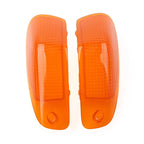 2X Amber Front Turn Signal Indicator Lens for Kawasaki ZZR400 ZZR600 (1993–2008)