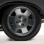 Set of Four 14" Silver Hubcap Wheel Covers for 2000-2005 Toyota Echo (Push-on)