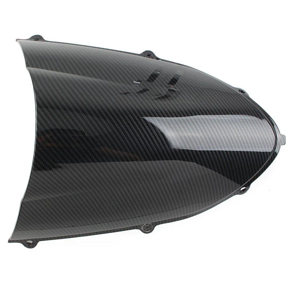 Black Carbon Fiber ABS Windshield for Kawasaki ZX-10R (2004-2005)