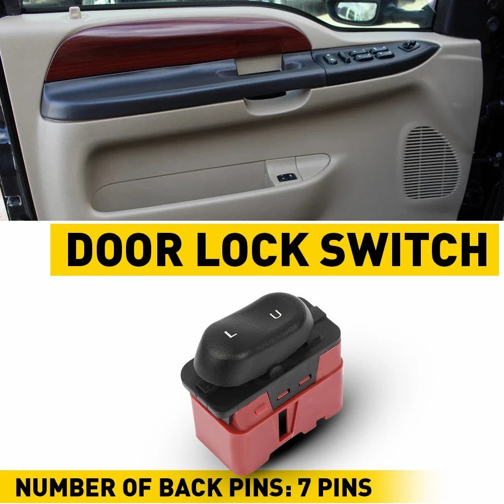 Power Door Lock Switch for Ford F150 F250 F350 (2004–2008)