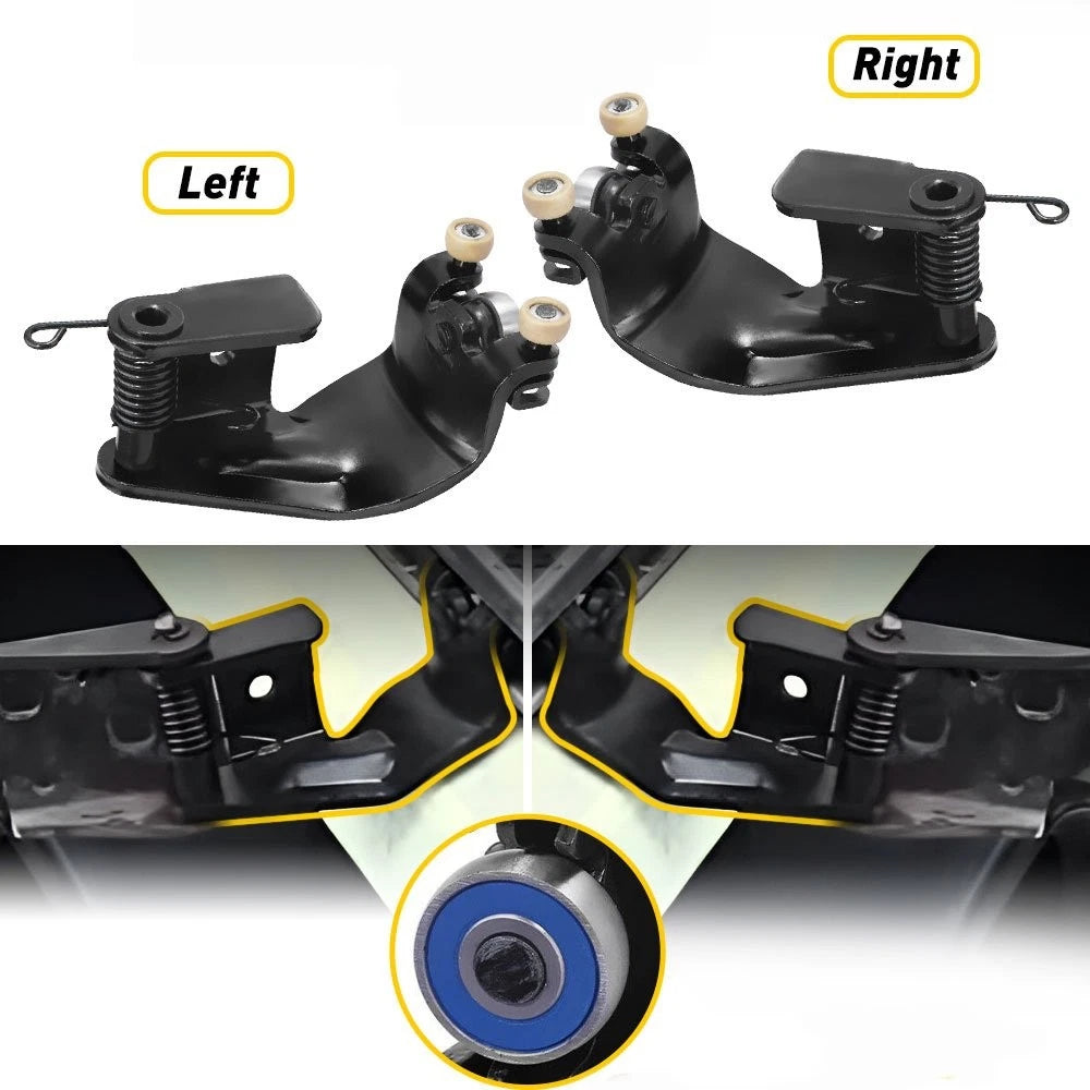 Pair of Center Sliding Mount Door Rollers for Honda Odyssey (2005–2010)