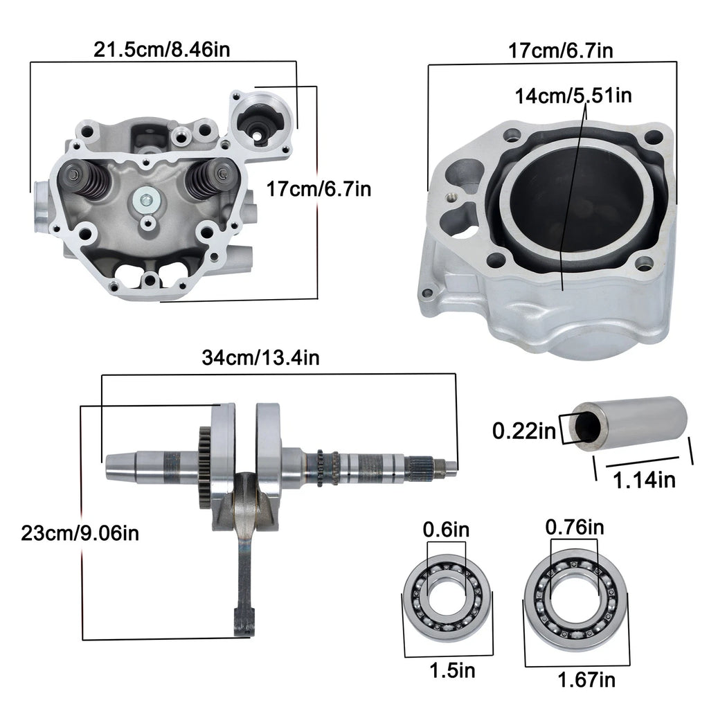 Rebuild Kit Crankshaft Cylinder for Honda TRX420 (2007–2014)