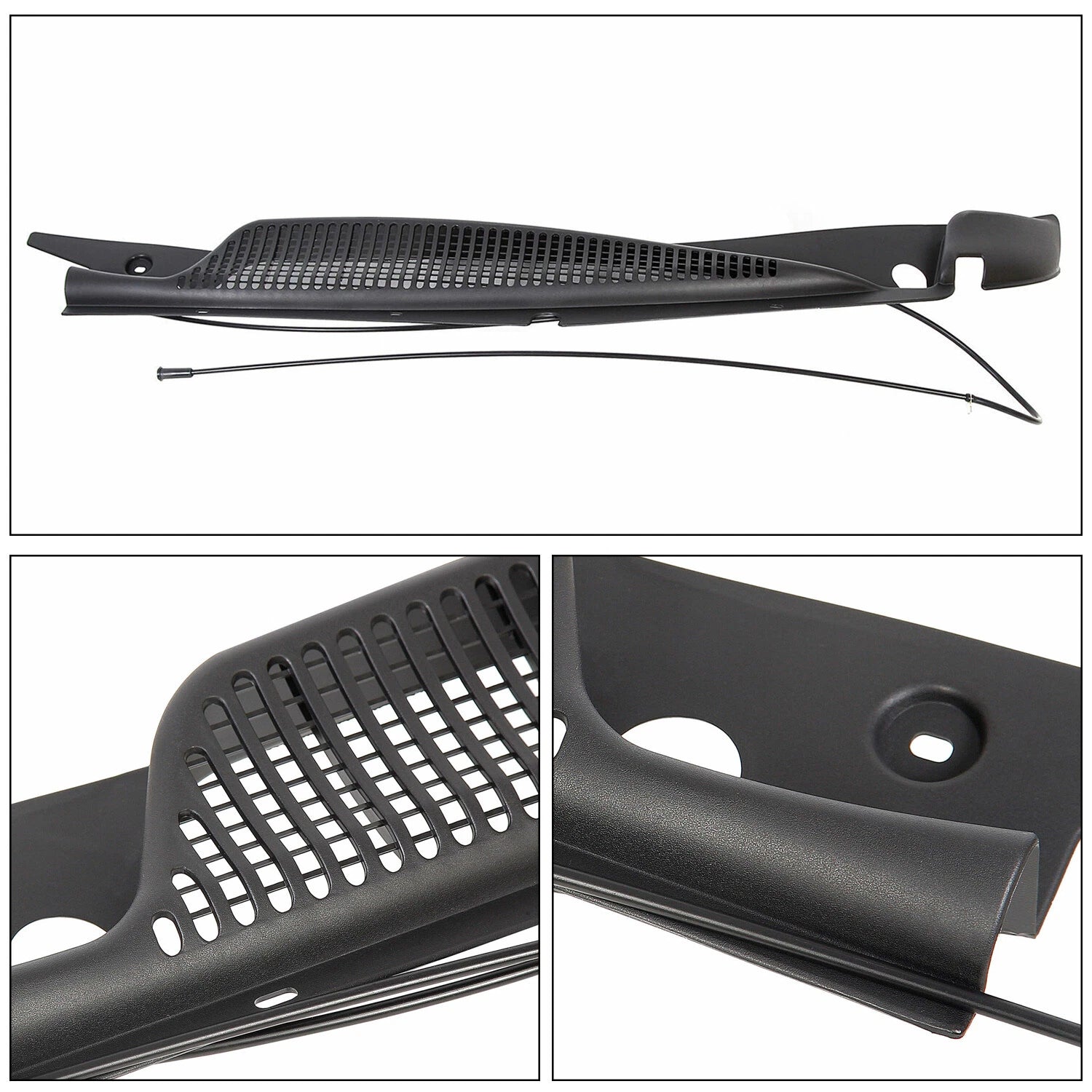 Driver Side Air Inlet Cowl Panel for Chevy Express GMC Savana (1996–2020)