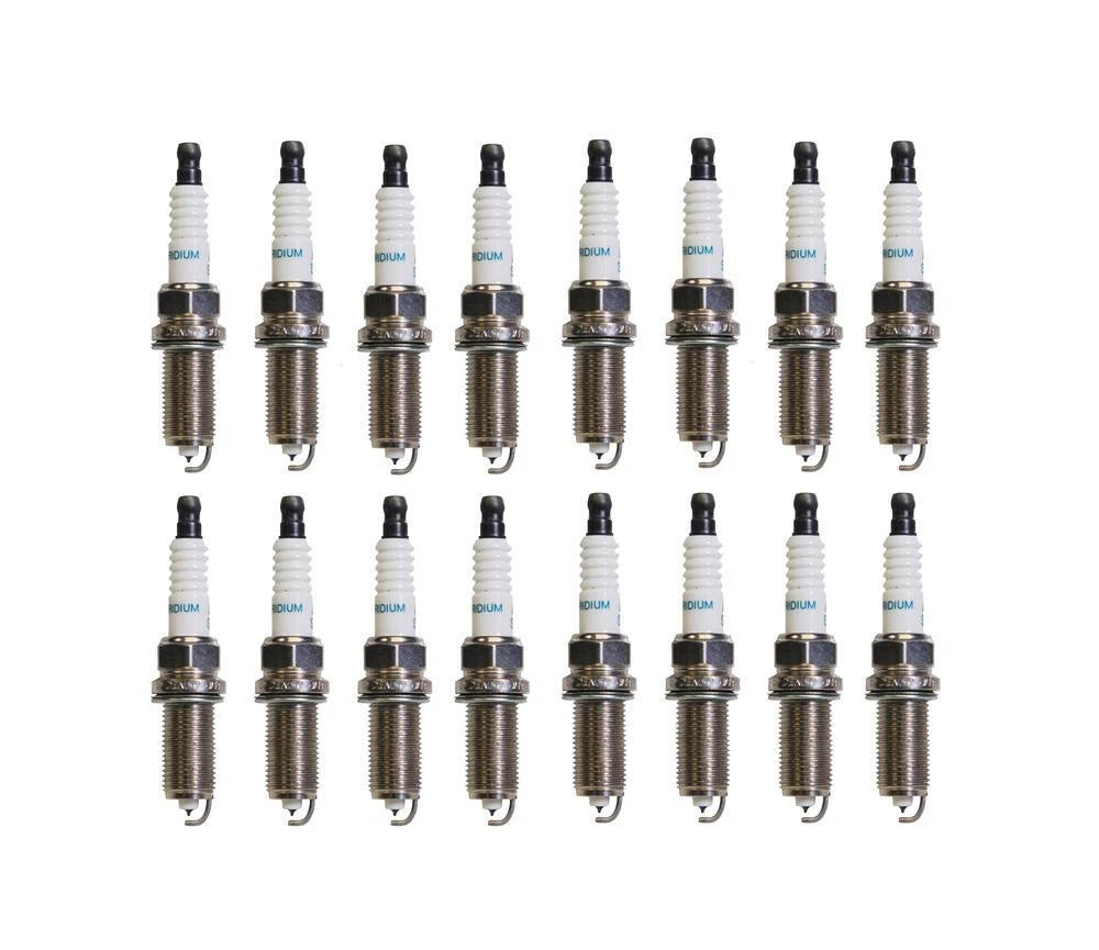 Set of 16 Denso Iridium Spark Plugs (Gap 0.044) for