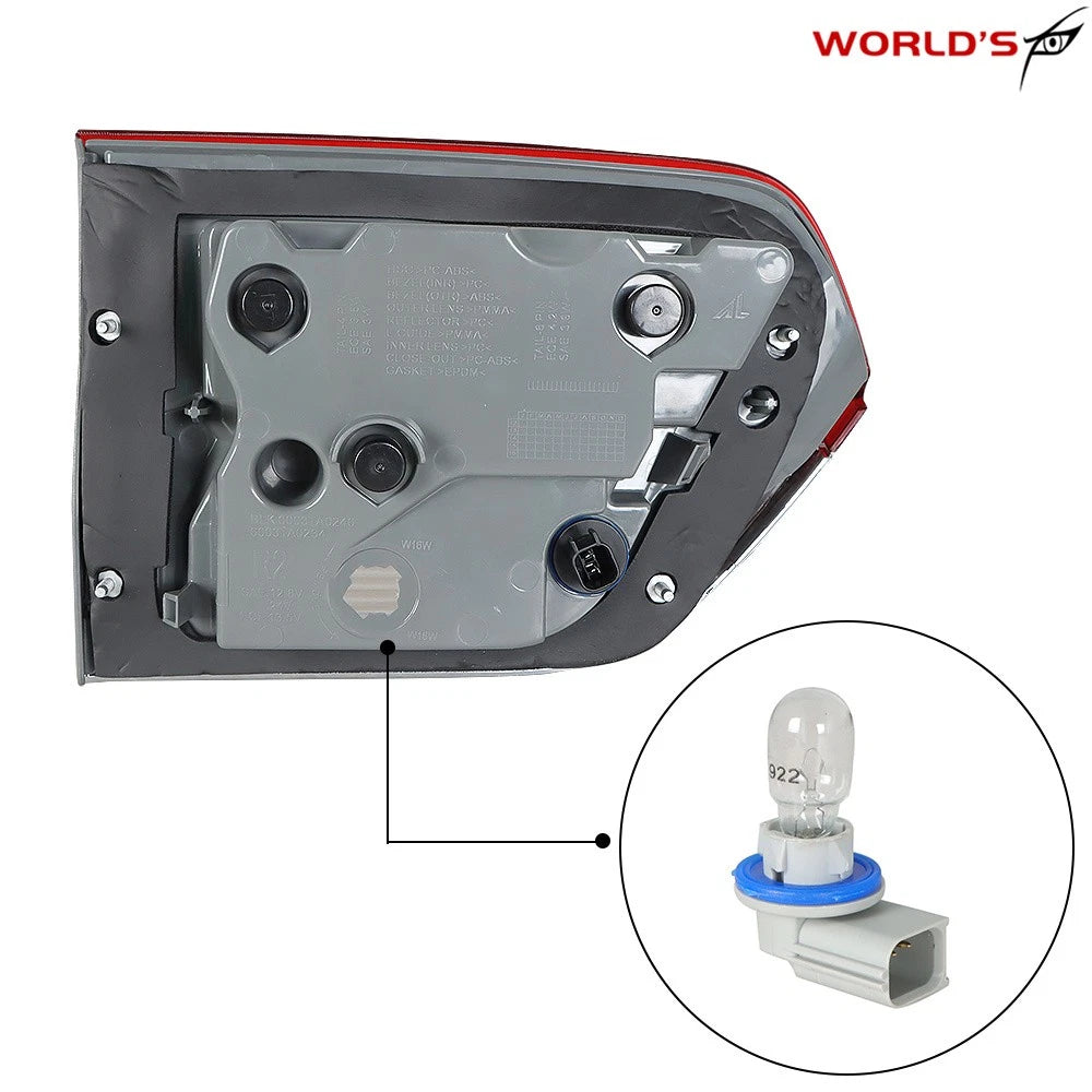 Right Side Inner Tail Light for Jeep Grand Cherokee (2014–2019)