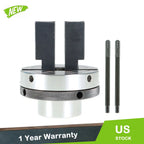 2-Jaw Lathe Chuck Set for Drilling (3.25" 1" × 8TPI)