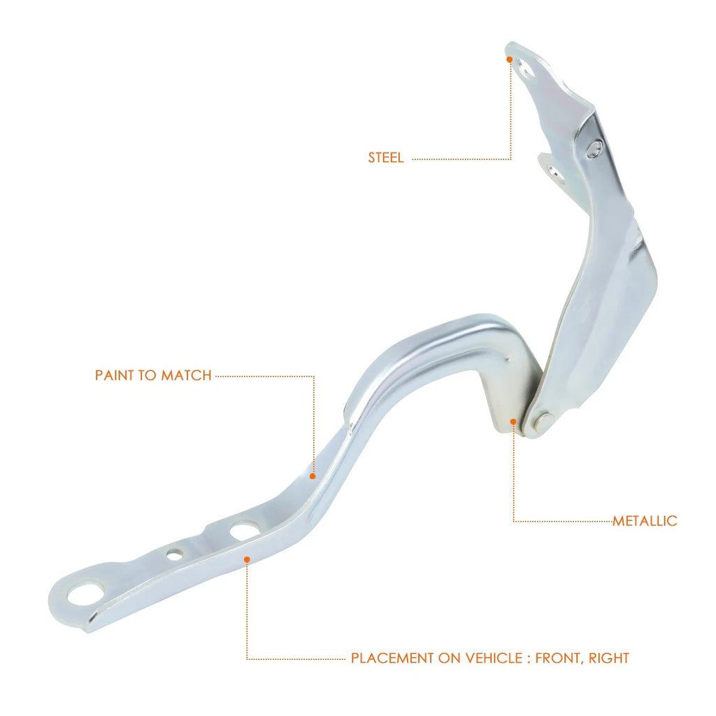 RH Steel Engine Hood Hinge for Elantra (2011–2016)