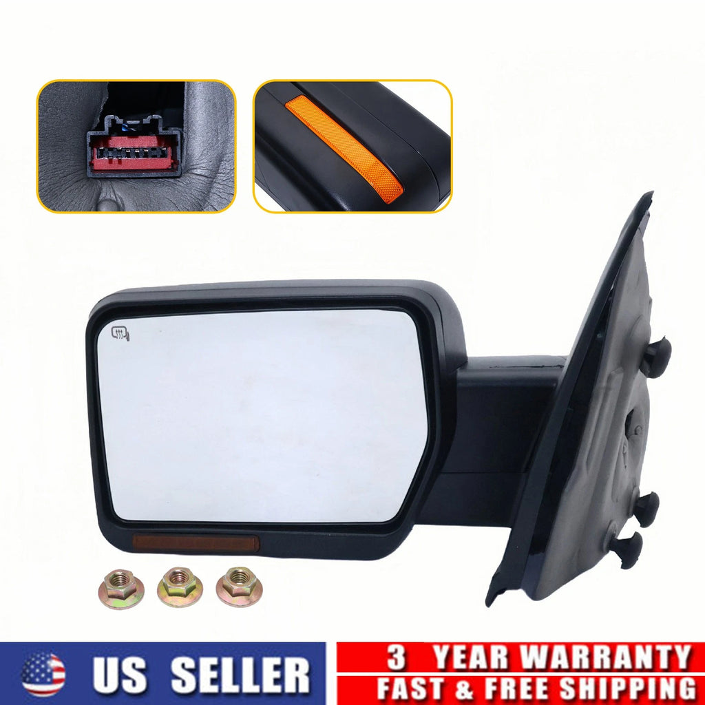 Mirror Puddle Light for Ford F150 (2011–2014) Manual Folding Heated Left LH