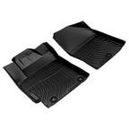 Set of 4 TPE Rubber All Weather Floor Mats for Hyundai Elantra (2017–2020)