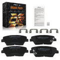 Front Ceramic Brake Pads Set for Kia Rondo Sorento Hyundai Azera Santa Fe (2007–2019)