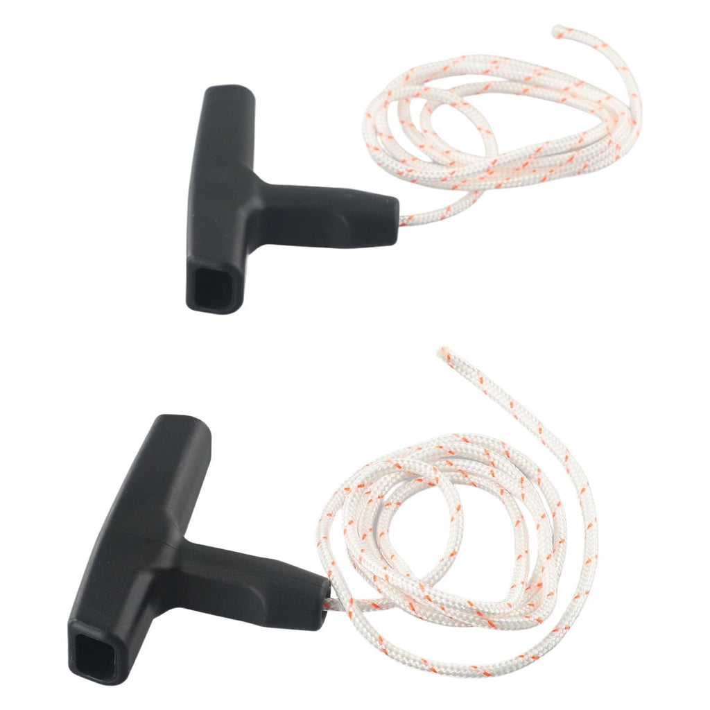 Replacement Recoil Starter Handle Set of 2 for TS400 TS410 TS420 (0mm Rope)