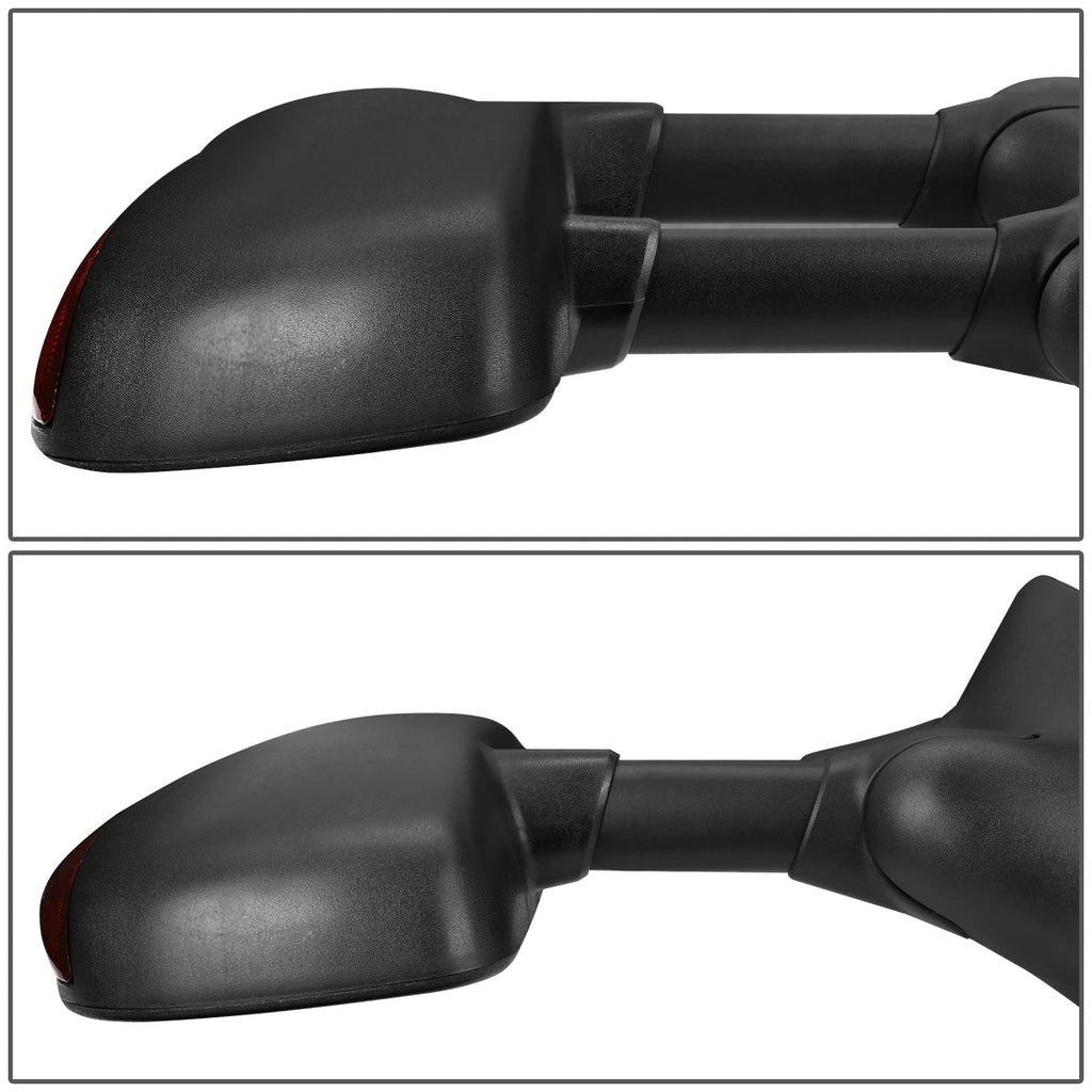 Right Powered Heated Amber LED Signal Towing Mirror for Ford Super Duty (1999–2007)