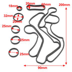 Set of 1 Engine Oil Cooler Gasket for Land Rover Discovery, Range Rover Sport