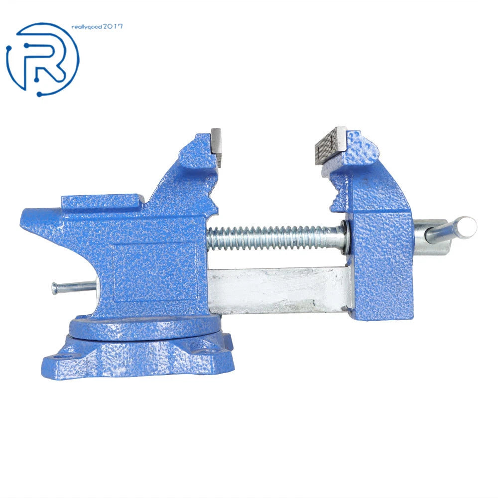 4.5" Heavy Bench Vise with Anvil for Workbench