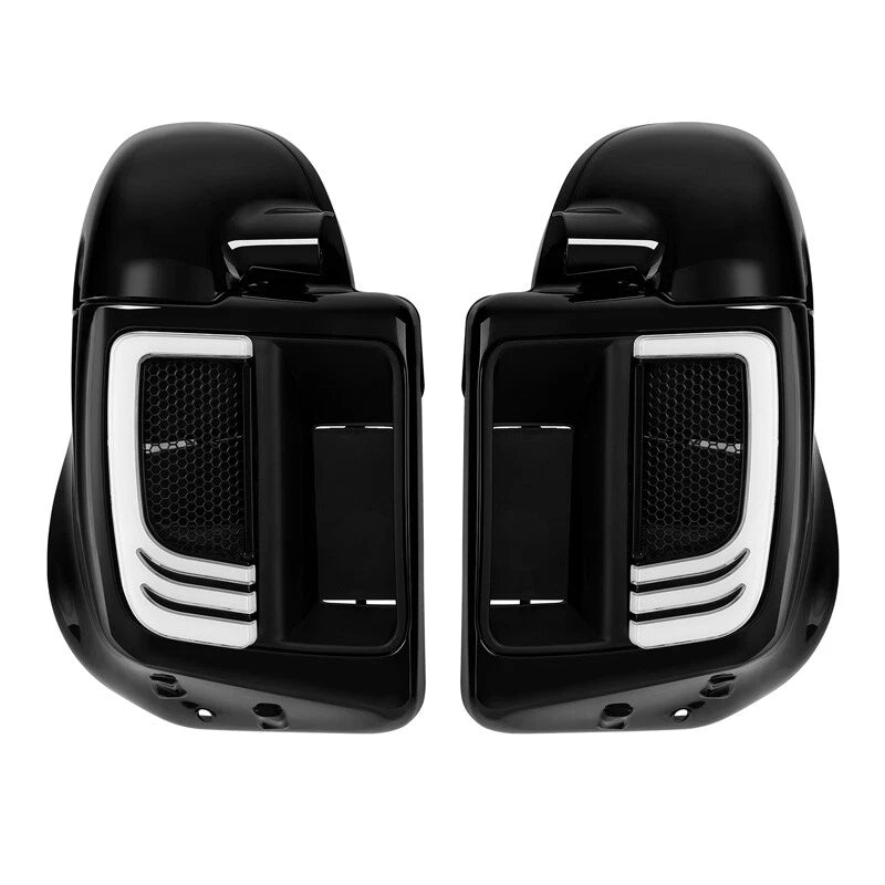 Lower Vented Leg Fairings & Turn Signals for Harley Road Glide (2014–2024)