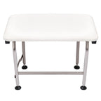 Stainless Wall Mount Folding Shower Seat for Safety Bench (600lbs Capacity)