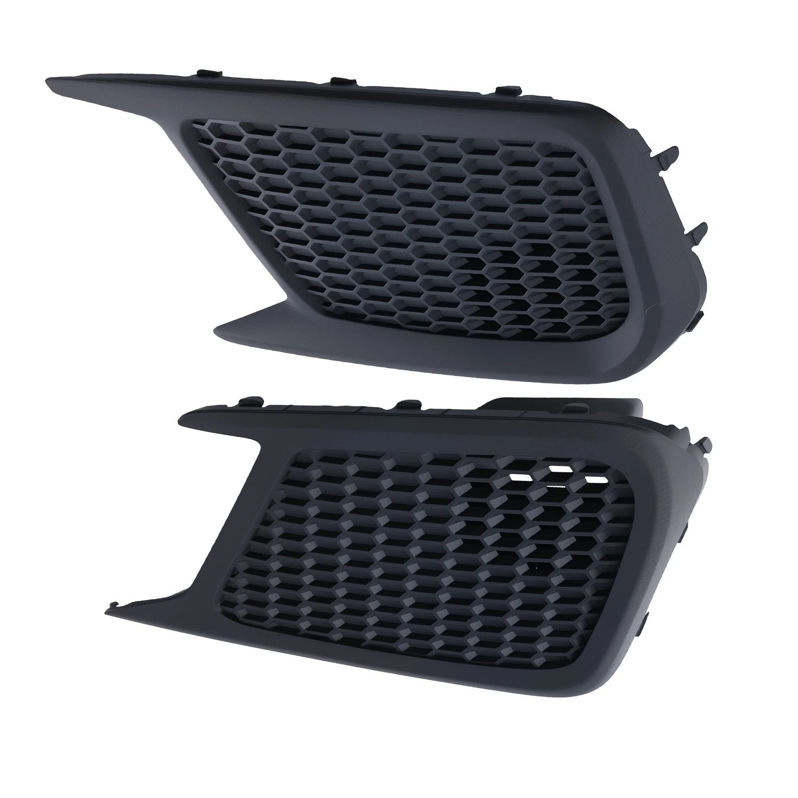Pair Front Bumper Fog Lamp Grille Cover for Subaru WRX STI (2018–2020)