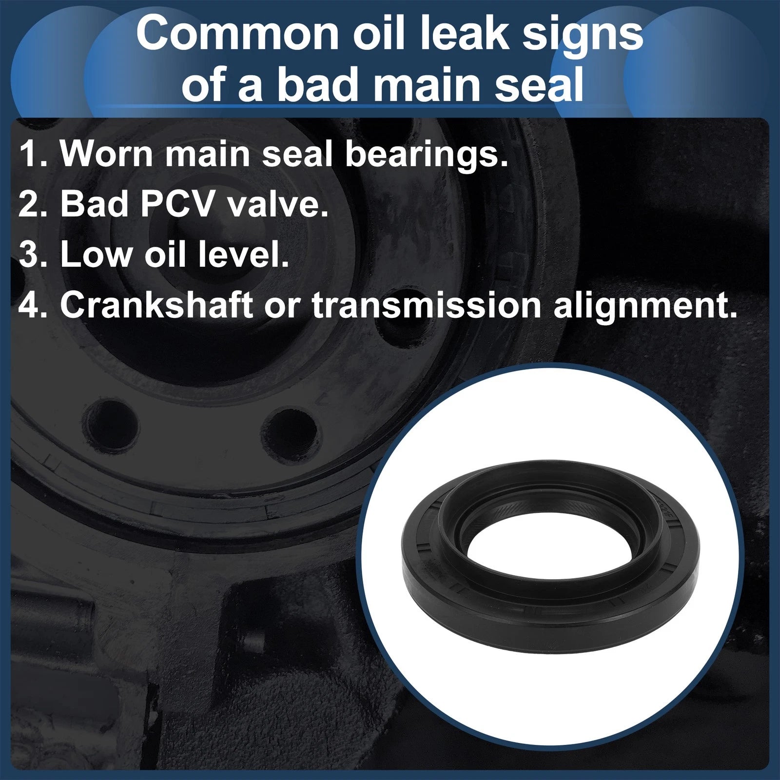 1 Pc Front Axle Shaft Oil Seal for Toyota 4Runner (1996–2014) No. 9031147013