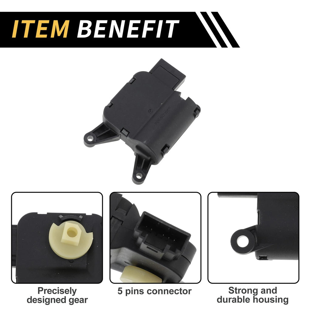 HVAC Heater Blend Door Actuator for Volkswagen Passat (2009–2012) No. 3C1907511B