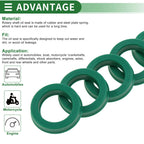 Set of 5 Oil Seal Ring Rotary Shaft Seal 17x25x5.5mm High Pressure