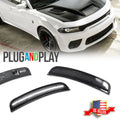 Smoked Lens LED Front Side Marker Lights for Dodge Charger (2015–2022)