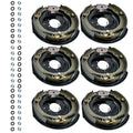 Set of 2 Electric Trailer Brake Assemblies for 7" Wheels
