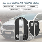 Set of 1 Car Door Leather Anti Kick Pad Sticker for Mercedes-Benz GLE (2017–2019)