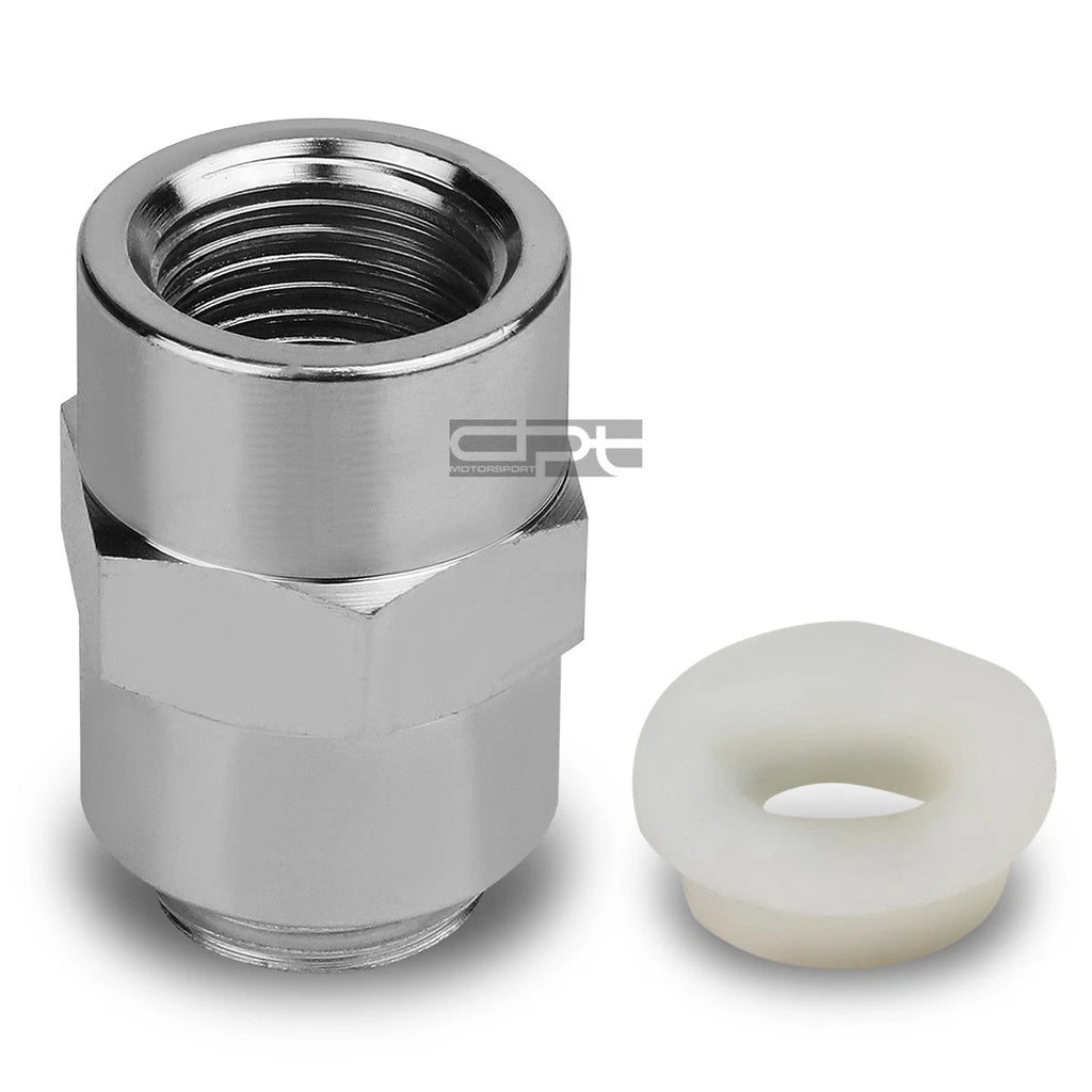 1/2" NPT Straight Fitting Female-Female Coupler Kit with Threaded Plug