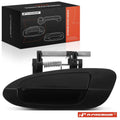Rear Left Smooth Black Exterior Door Handle for Nissan Altima (2002–2006)