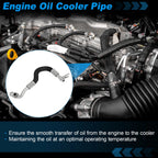 Engine Oil Cooler Tube for BMW 535i E60/E61 (2008–2010) No. 17227560980