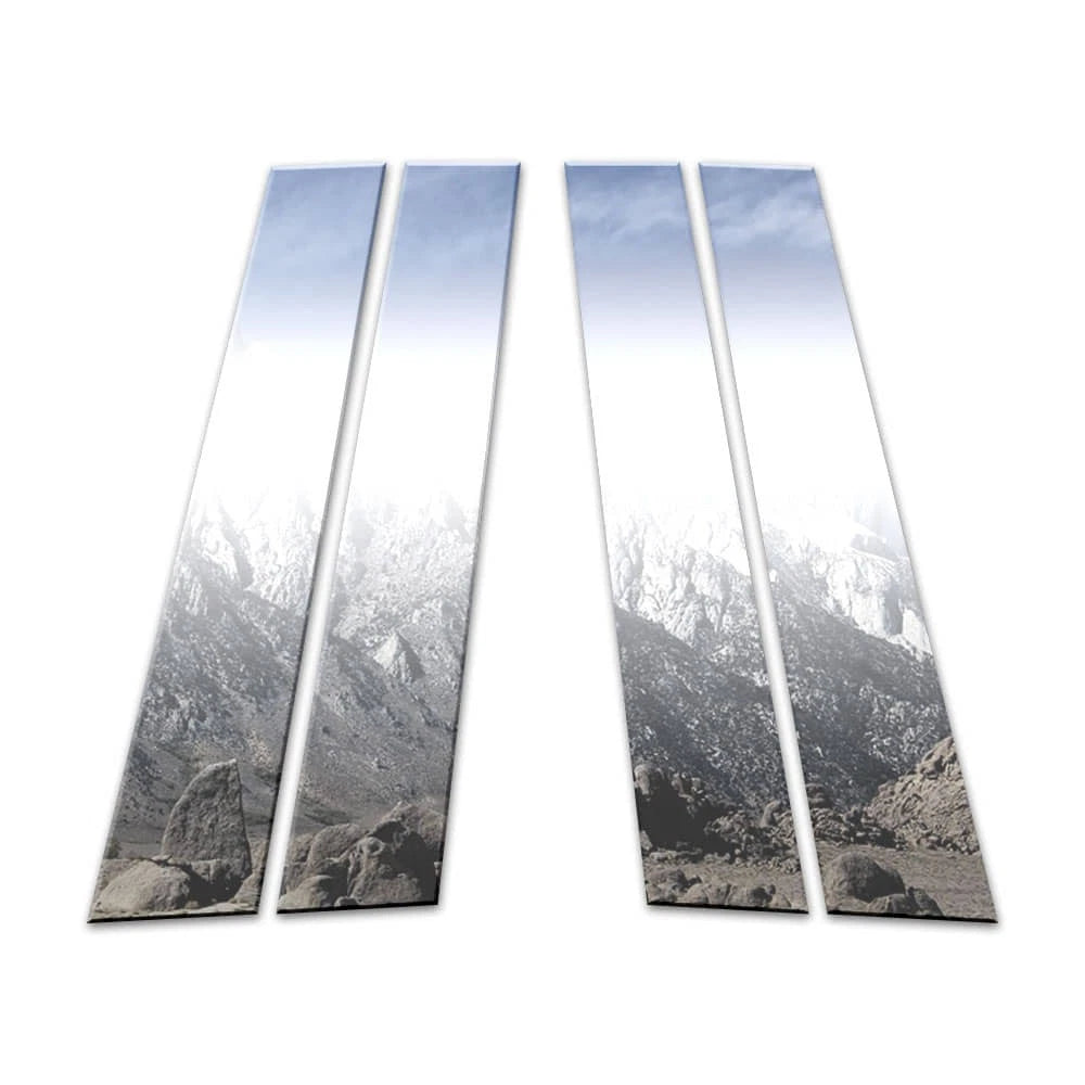 Diamond Grade 4pc Stainless Steel Pillar Post Covers for 2014-2017 Chevy SS