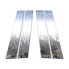 Diamond Grade 4pc Stainless Steel Pillar Post Covers for 2014-2017 Chevy SS
