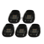 5Pcs Smoked Housing Yellow LED Cab Roof Running Light for Dodge Ram (1999–2001)