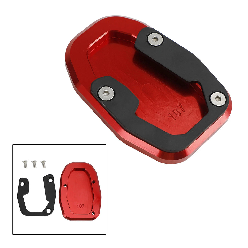 Kickstand Enlarger Plate Pad for Ducati Desert X (2022–2023) T9 A1