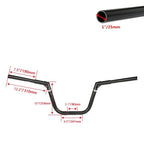 Adjustable 10" Rise 1-1/4" Handlebar for Harley FLSTF FLSTFB FXST (2000–2017)