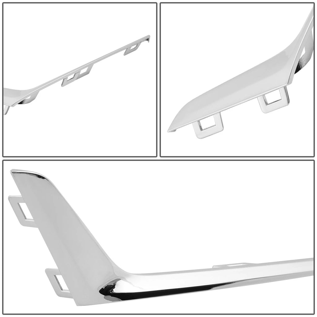 Front Passenger Right Upper Bumper Cover Grille Molding for BMW 330E 330I (2019–2022)