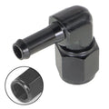 Fitting Adapter Fuel Hose 6AN Female 90 Degree AN6 to 5/16