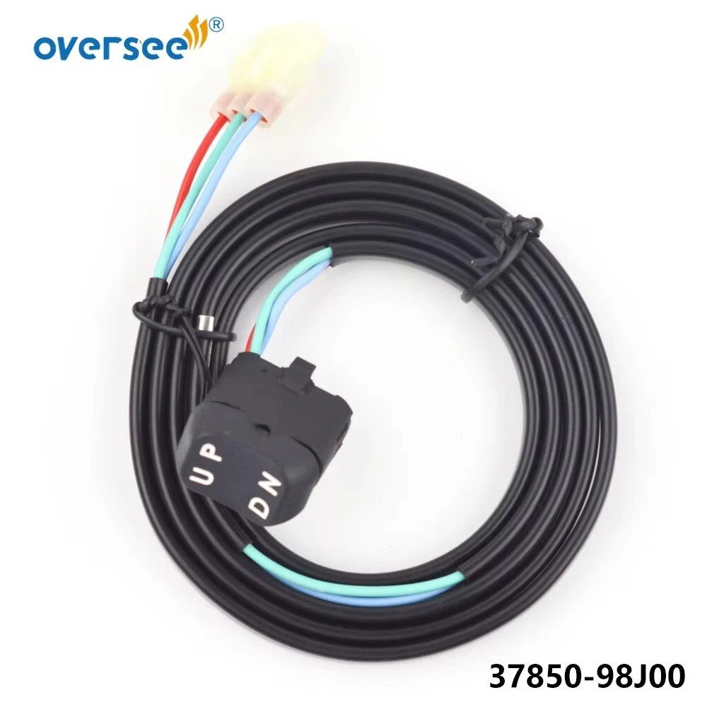 Trim Tilt Switch Assy Grip PTT for Suzuki Outboard Remote C (Single)