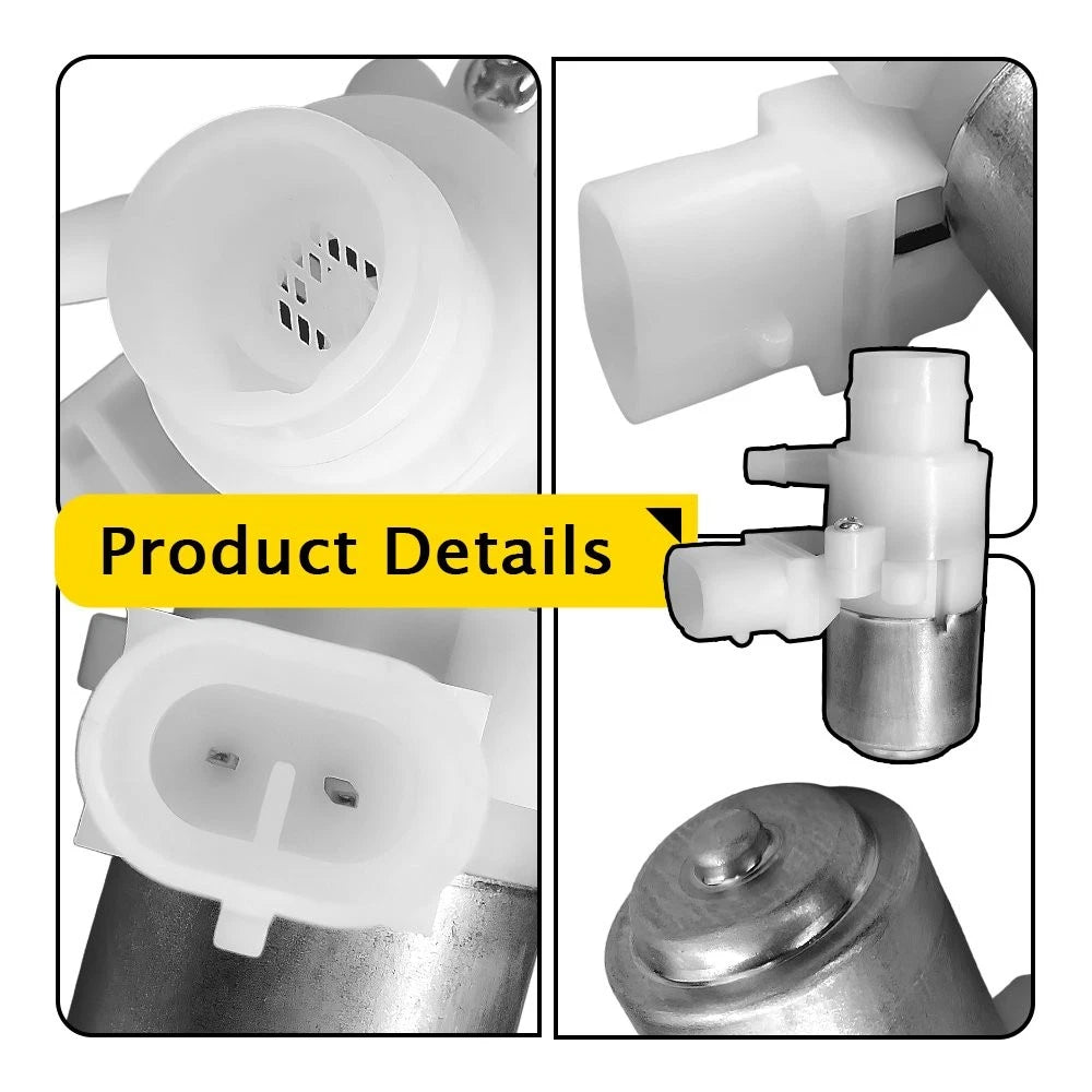 Windshield Wiper Washer Fluid Pump for Kenworth T680 T880 (2017–2023)