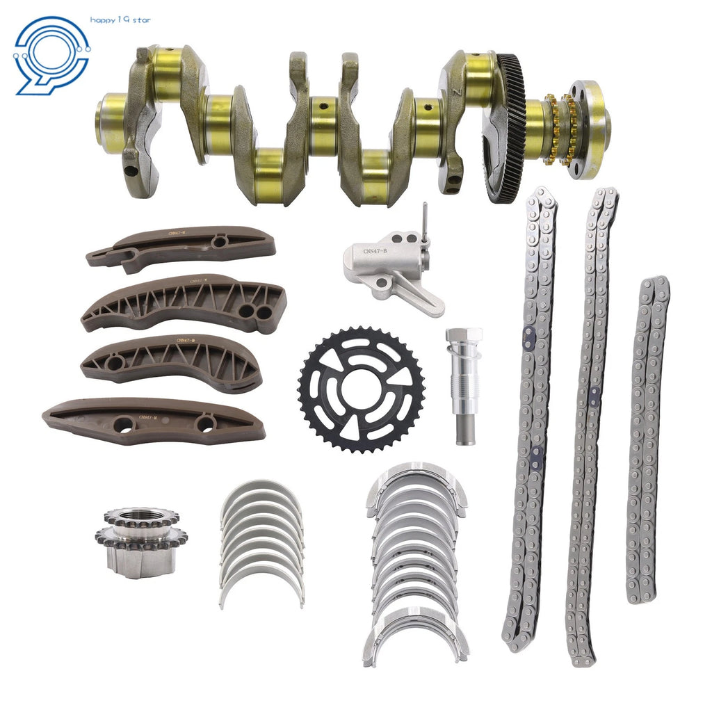 Crankshaft & Timing Chain Rebuild Kit for BMW N47 Engine (2007-2015)
