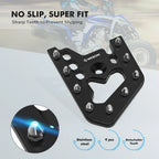 Brake Pedal Extender Step Plate Tip for Yamaha Raptor 700 700R (2013–2026) Black