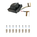 Set of 8 Hitachi Ignition Coils & Bosch Iridium Spark Plugs for C10 Impala Malibu (1960–1980)