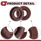 2X Oil Seal Rotary Shaft Seal FKM Rubber 22x47x10mm for Various Models