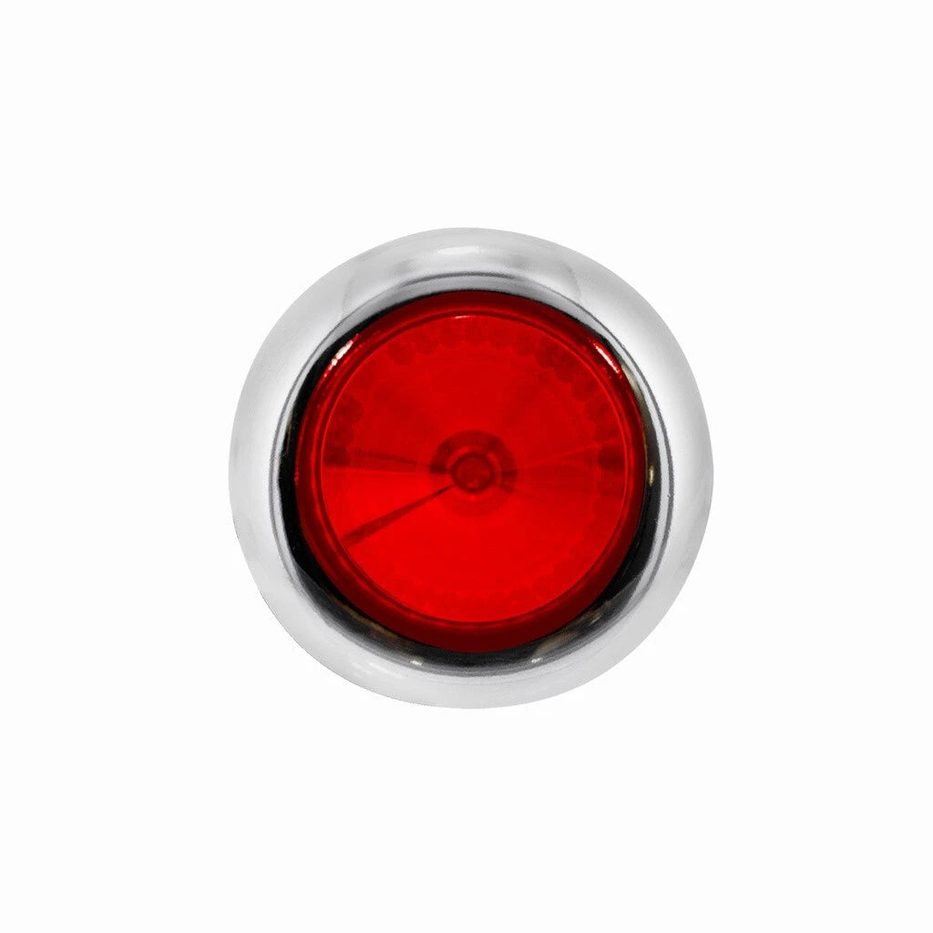 Dual Function Mini Spike Light Red LED with SS Bezel for Clearance Marker