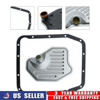Transmission Oil Filter & Pan Gasket Kit for Ford F150, Lincoln, Mercury (F6AP7G186BA)