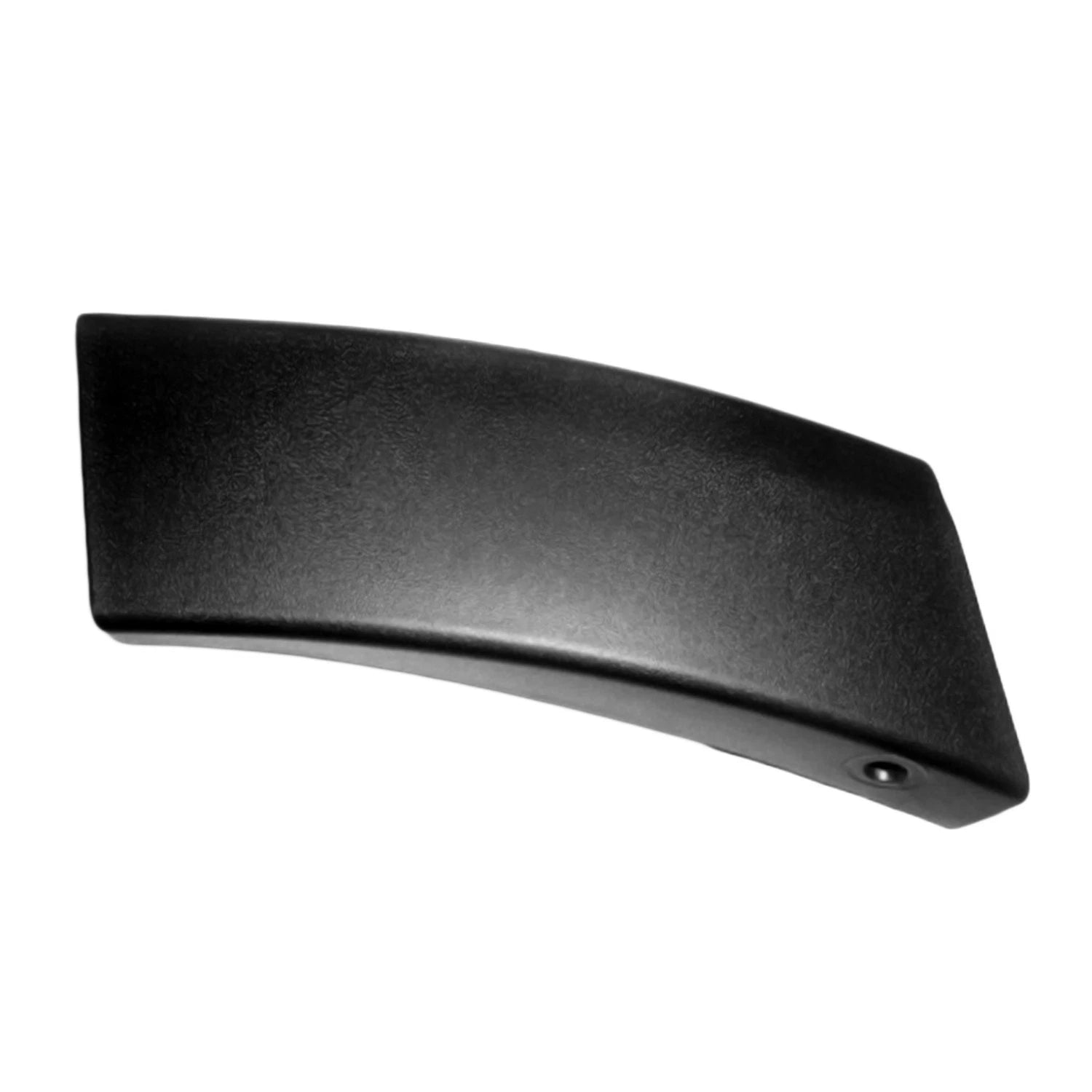 Replacement Black Textured Polypropylene Rear Passenger Outer Bumper Extension