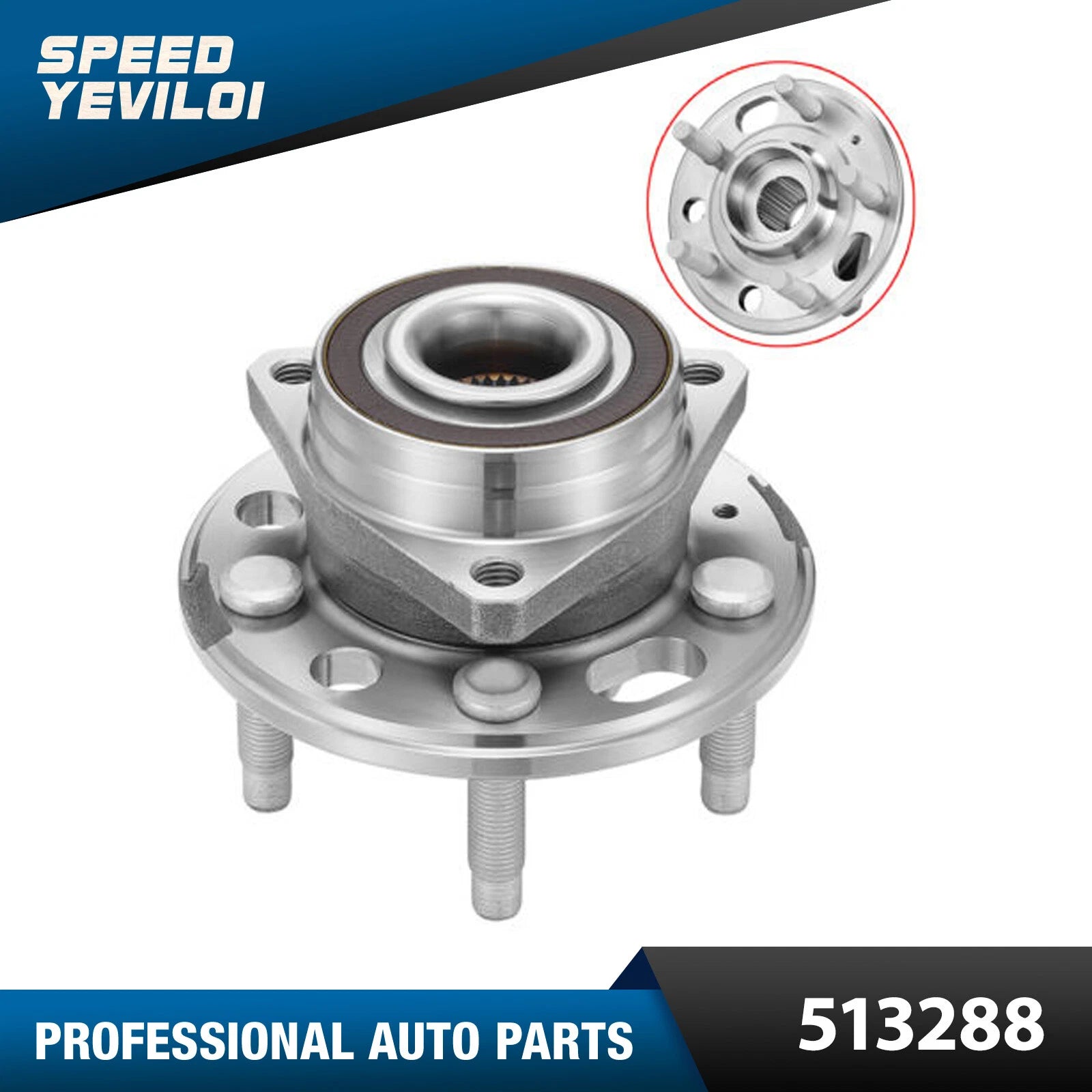 Front Wheel Bearing Hub for Chevrolet Equinox (2010–2017)