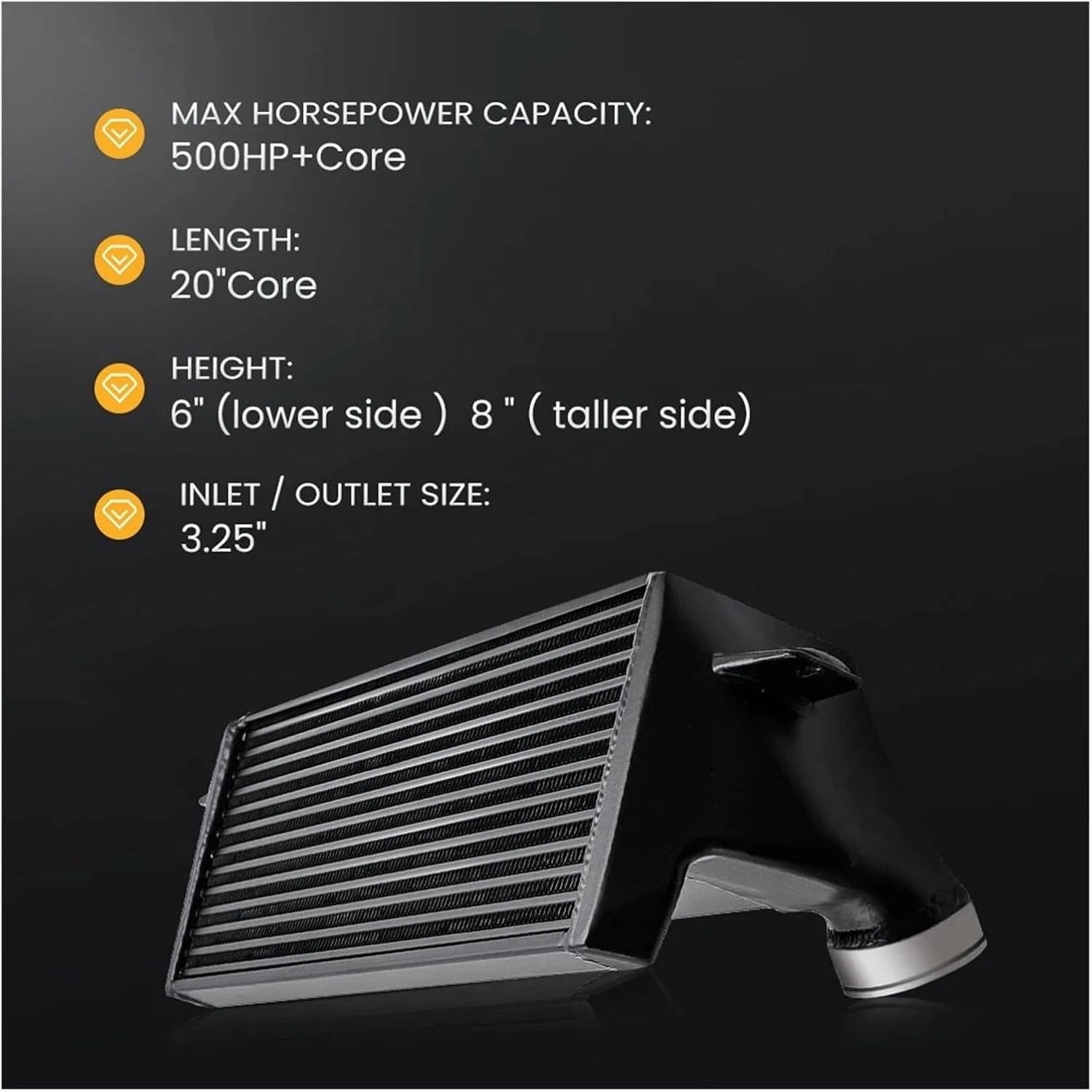 Front Mount Intercooler Kit for BMW E82 E88 135i 1M E90 E92 335i E89 Z4