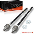 2X Front Inner Tie Rod End for Nissan Altima (1996–1997)