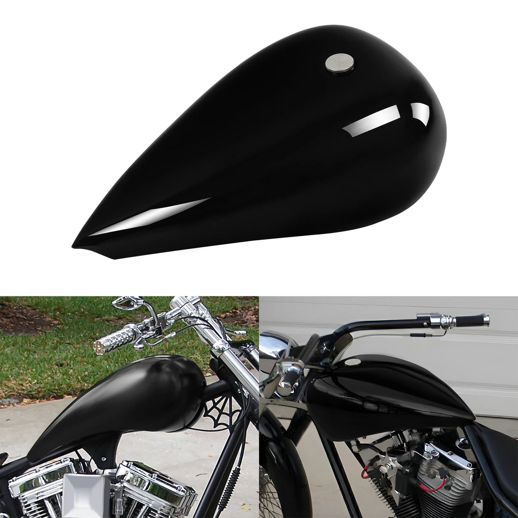 5" Stretched Fuel Gas Tank Cap for Harley Touring Glide (2014–2023)